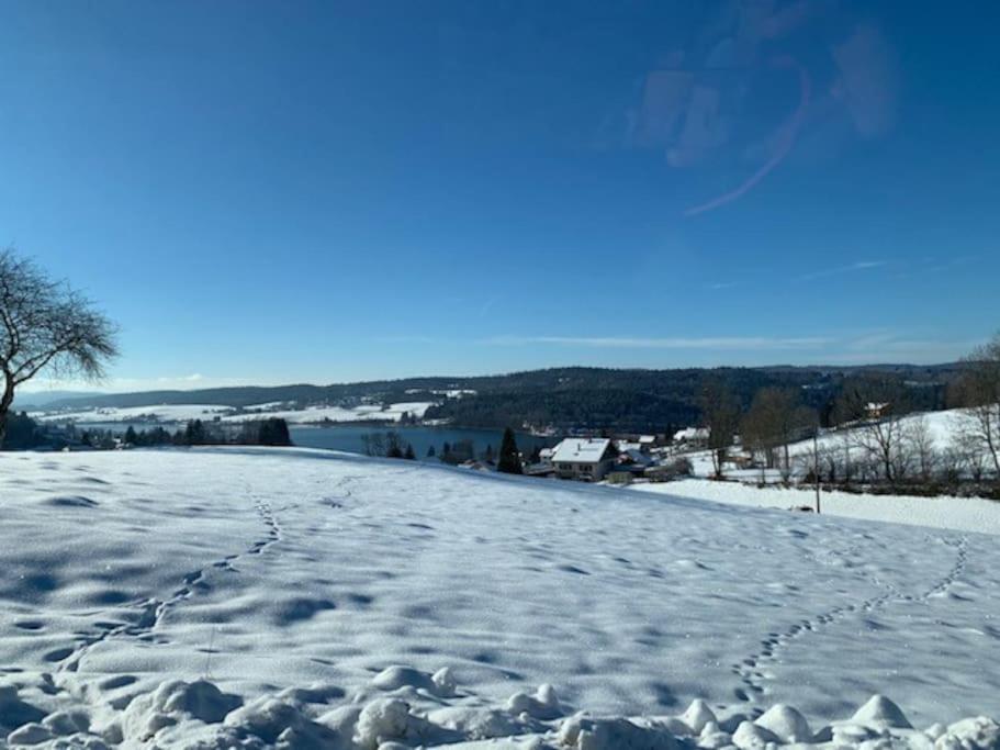 Ancienne Ferme Comtoise 4 Etoiles, 11 Personnes Lac St-Point/Mont D'Or Montperreux Екстериор снимка