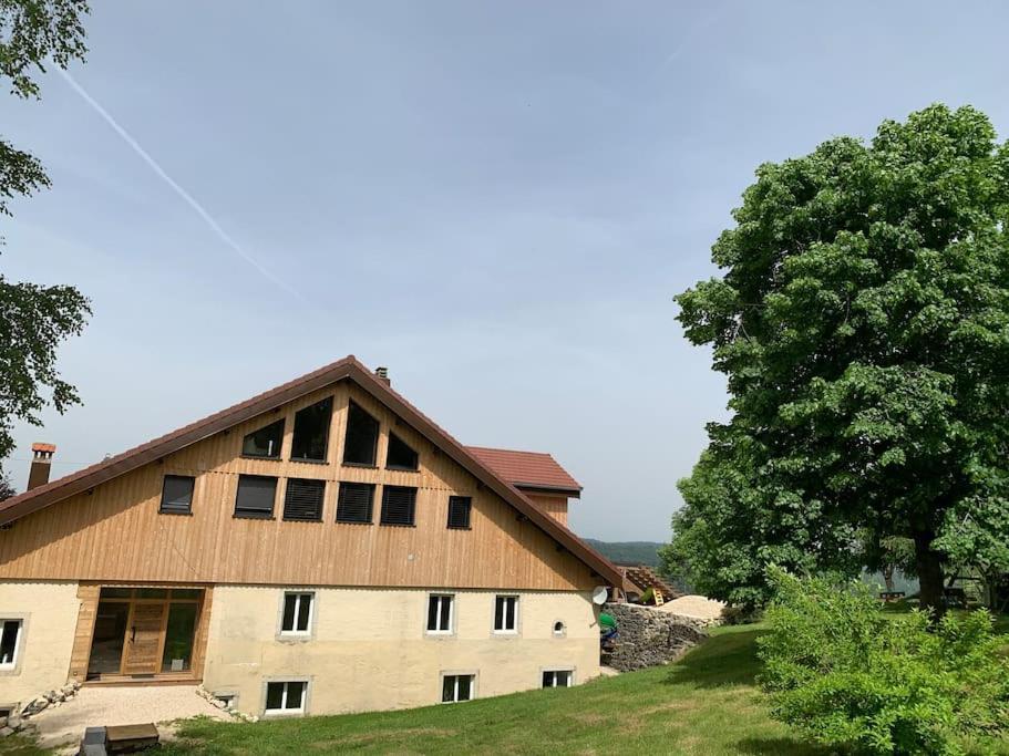 Ancienne Ferme Comtoise 4 Etoiles, 11 Personnes Lac St-Point/Mont D'Or Montperreux Екстериор снимка
